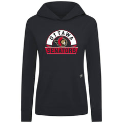 Ottawa Senators Levelwear Women's Relay Banner Arch Pullover Hoodie