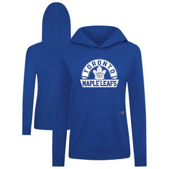 Toronto Maple Leafs Levelwear Women's Relay Banner Arch Pullover Hoodie