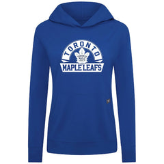 Toronto Maple Leafs Levelwear Women's Relay Banner Arch Pullover Hoodie