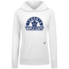Toronto Maple Leafs Levelwear Women's Relay Banner Arch Pullover Hoodie