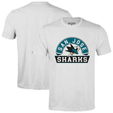 San Jose Sharks Levelwear Richmond Banner Arch T-Shirt