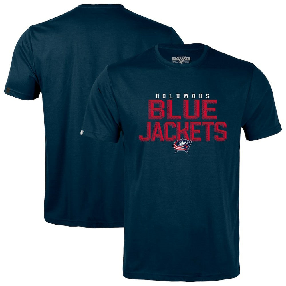 Columbus Blue Jackets Levelwear Richmond Carve T-Shirt