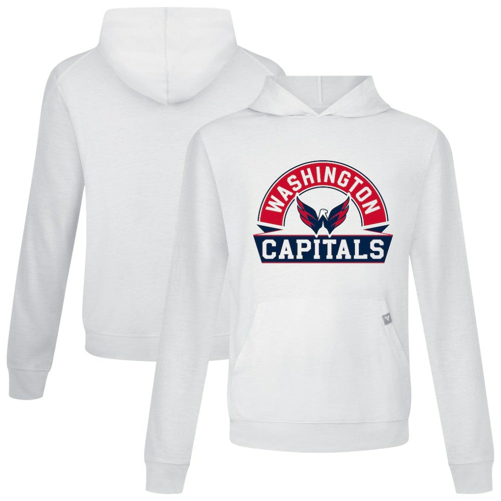 Washington Capitals Levelwear Relay Banner Arch Pullover Hoodie