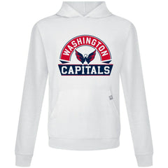 Washington Capitals Levelwear Relay Banner Arch Pullover Hoodie