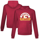 Calgary Flames Levelwear Relay Banner Arch Pullover Hoodie