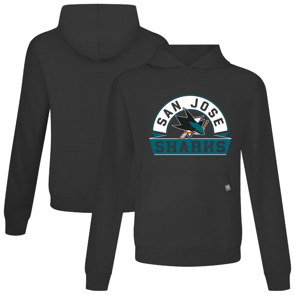 San Jose Sharks Levelwear Relay Banner Arch Pullover Hoodie