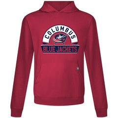 Columbus Blue Jackets Levelwear Relay Banner Arch Pullover Hoodie