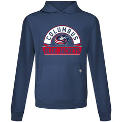 Columbus Blue Jackets Levelwear Relay Banner Arch Pullover Hoodie