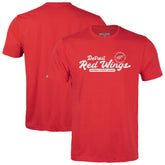 Detroit Red Wings Levelwear Youth Little Richmond Monument T-Shirt