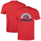 Columbus Blue Jackets Levelwear Youth Little Richmond Banner Arch T-Shirt