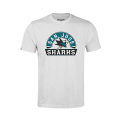 San Jose Sharks Levelwear Youth Little Richmond Banner Arch T-Shirt