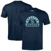 Seattle Kraken Levelwear Youth Little Richmond Banner Arch T-Shirt