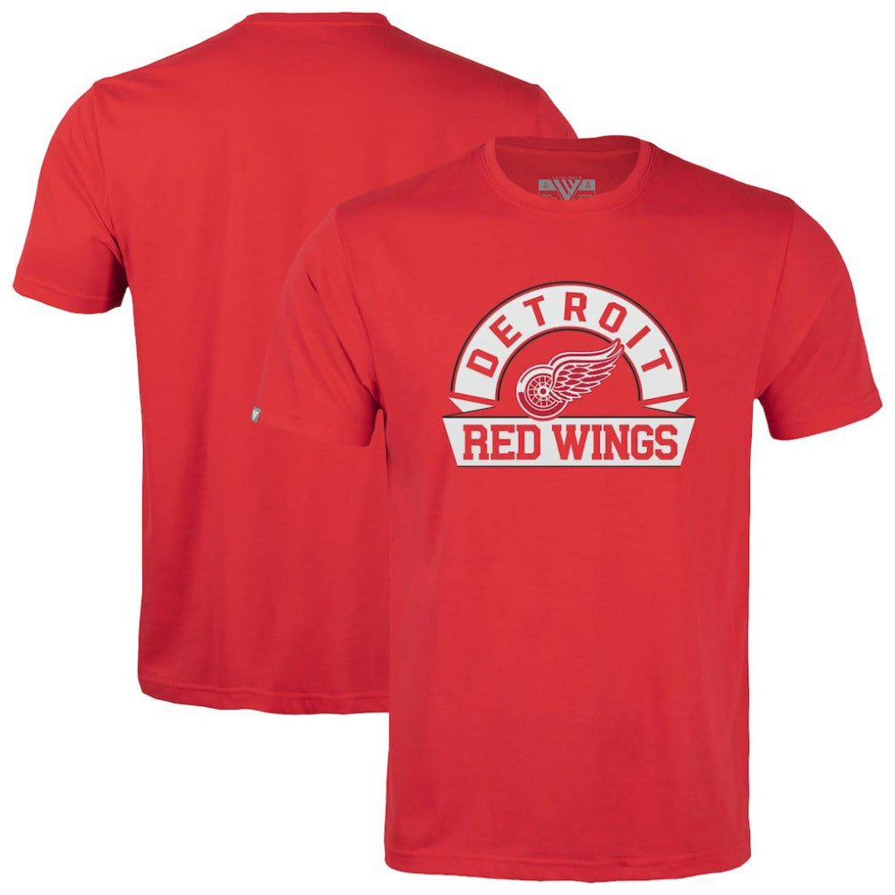 Detroit Red Wings Levelwear Youth Little Richmond Banner Arch T-Shirt