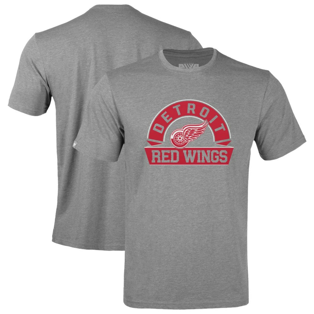 Detroit Red Wings Levelwear Youth Little Richmond Banner Arch T-Shirt