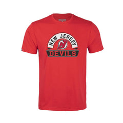 New Jersey Devils Levelwear Youth Little Richmond Banner Arch T-Shirt