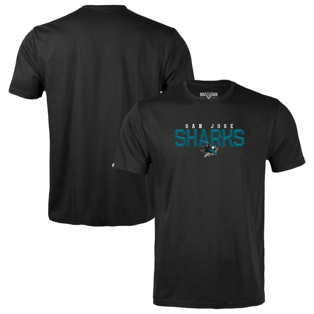 San Jose Sharks Levelwear Youth Little Richmond Carve T-Shirt