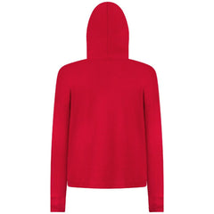 New York Rangers Levelwear Women's Sweet Monument Tri-Blend Cropped Pullover Hoodie