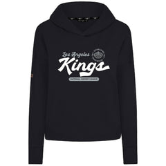 Los Angeles Kings Levelwear Women's Sweet Monument Tri-Blend Cropped Pullover Hoodie