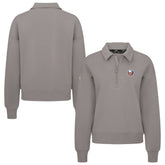 New York Islanders Levelwear Women's Canmore Quarter-Zip Pullover