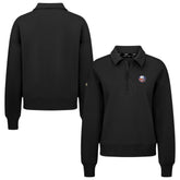 New York Islanders Levelwear Women's Canmore Quarter-Zip Pullover