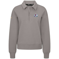 Colorado Avalanche Levelwear Women's Canmore Quarter-Zip Pullover