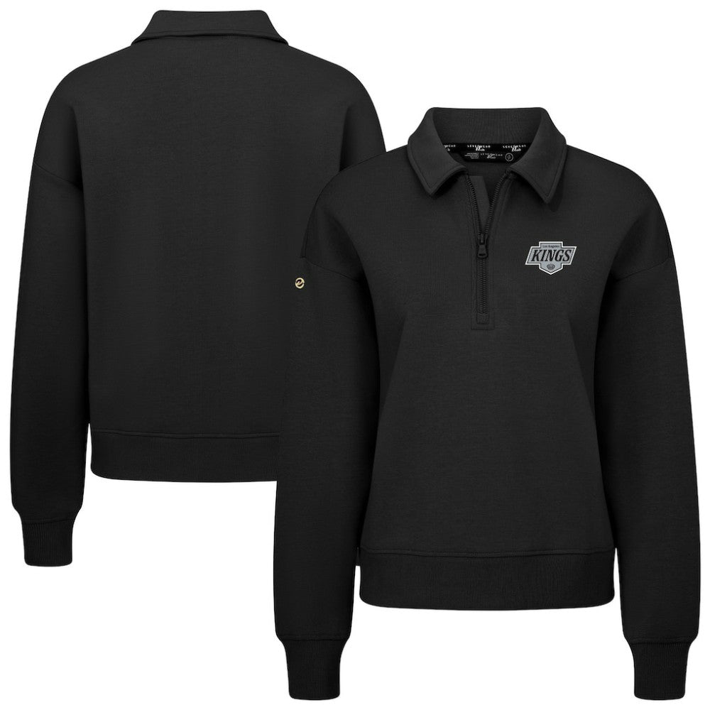 Los Angeles Kings Levelwear Women's Canmore Quarter-Zip Pullover