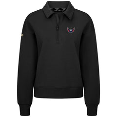 Washington Capitals Levelwear Women's Canmore Quarter-Zip Pullover