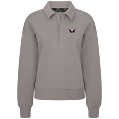 Washington Capitals Levelwear Women's Canmore Quarter-Zip Pullover