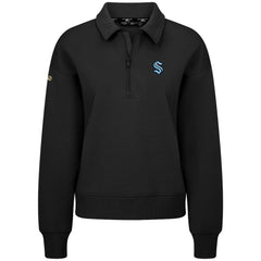 Seattle Kraken Levelwear Women's Canmore Quarter-Zip Pullover