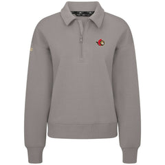 Ottawa Senators Levelwear Women's Canmore Quarter-Zip Pullover