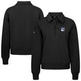 New York Rangers Levelwear Women's Canmore Quarter-Zip Pullover