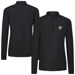Pittsburgh Penguins Levelwear Women's Upright Quarter-Zip Pullover