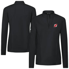 New Jersey Devils Levelwear Women's Upright Quarter-Zip Pullover