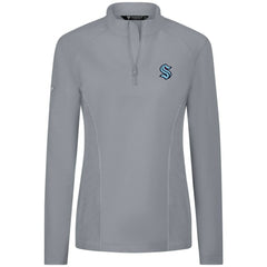 Seattle Kraken Levelwear Women's Upright Quarter-Zip Pullover