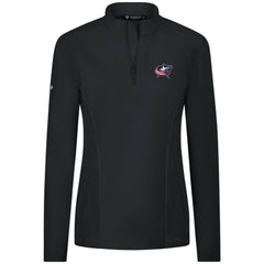 Columbus Blue Jackets Levelwear Women's Upright Quarter-Zip Pullover