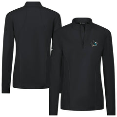 San Jose Sharks Levelwear Women's Upright Quarter-Zip Pullover