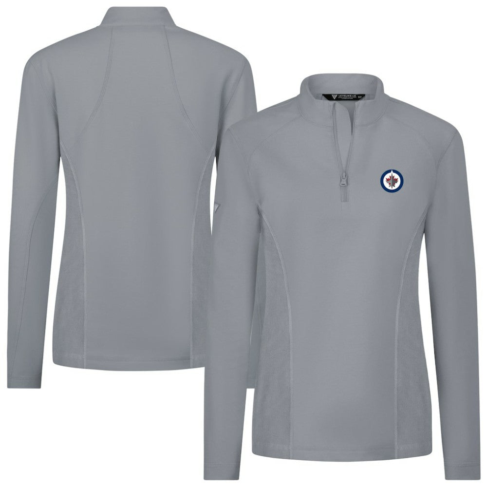 Winnipeg Jets Levelwear Women's Upright Quarter-Zip Pullover