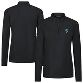 Seattle Kraken Levelwear Women's Upright Quarter-Zip Pullover