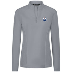 Edmonton Oilers Levelwear Women's Upright Quarter-Zip Pullover