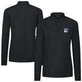 New York Rangers Levelwear Women's Upright Quarter-Zip Pullover
