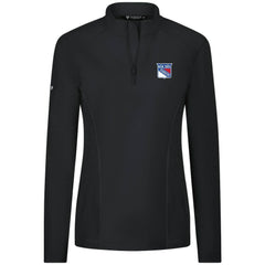 New York Rangers Levelwear Women's Upright Quarter-Zip Pullover