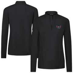 Washington Capitals Levelwear Women's Upright Quarter-Zip Pullover