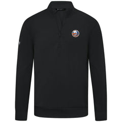 New York Islanders Levelwear Upright Tri-Blend Quarter-Zip Pullover