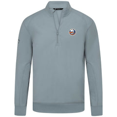 New York Islanders Levelwear Upright Tri-Blend Quarter-Zip Pullover