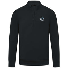 Vancouver Canucks Levelwear Upright Tri-Blend Quarter-Zip Pullover