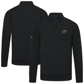 Minnesota Wild Levelwear Upright Tri-Blend Quarter-Zip Pullover