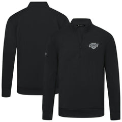 Los Angeles Kings Levelwear Upright Tri-Blend Quarter-Zip Pullover