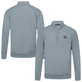 Tampa Bay Lightning Levelwear Upright Tri-Blend Quarter-Zip Pullover