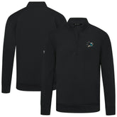 San Jose Sharks Levelwear Upright Tri-Blend Quarter-Zip Pullover