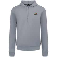 Minnesota Wild Levelwear Technic Quarter-Zip Pullover Hoodie